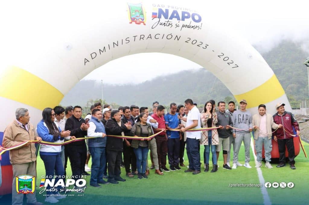 nuevo polideportivo en la parroquia santa rosa