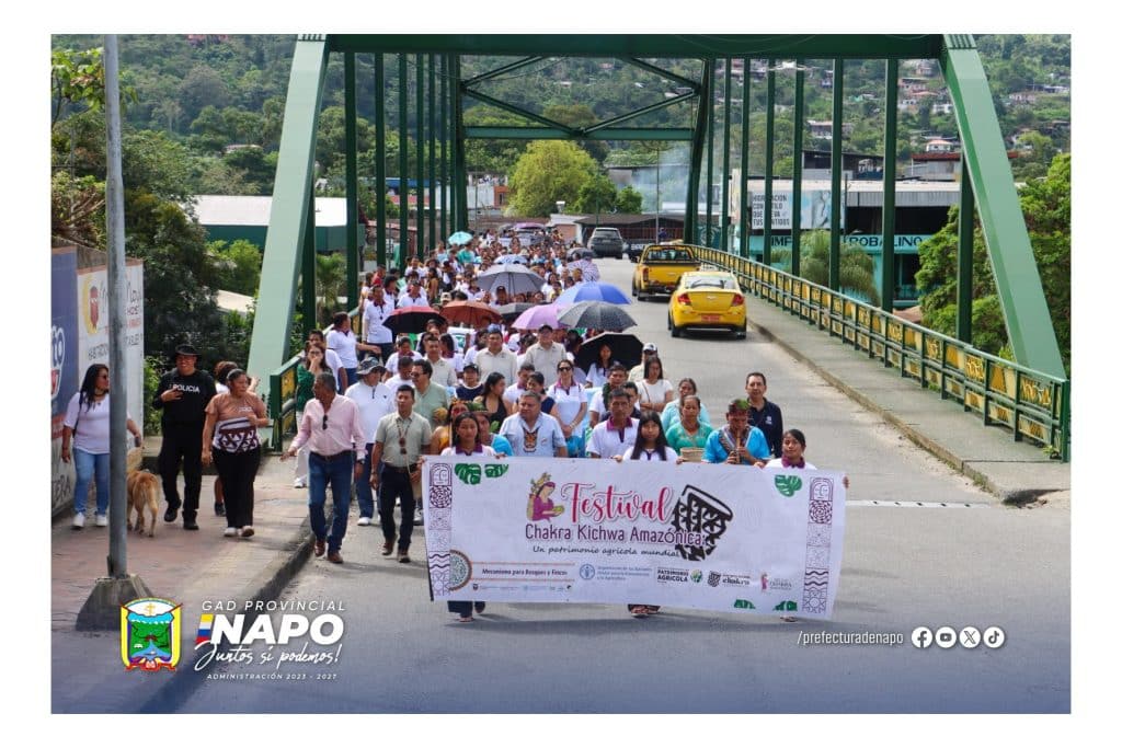 participación en el festival chakra kichwa amazónica fortalece la identidad y producción sostenible en napo