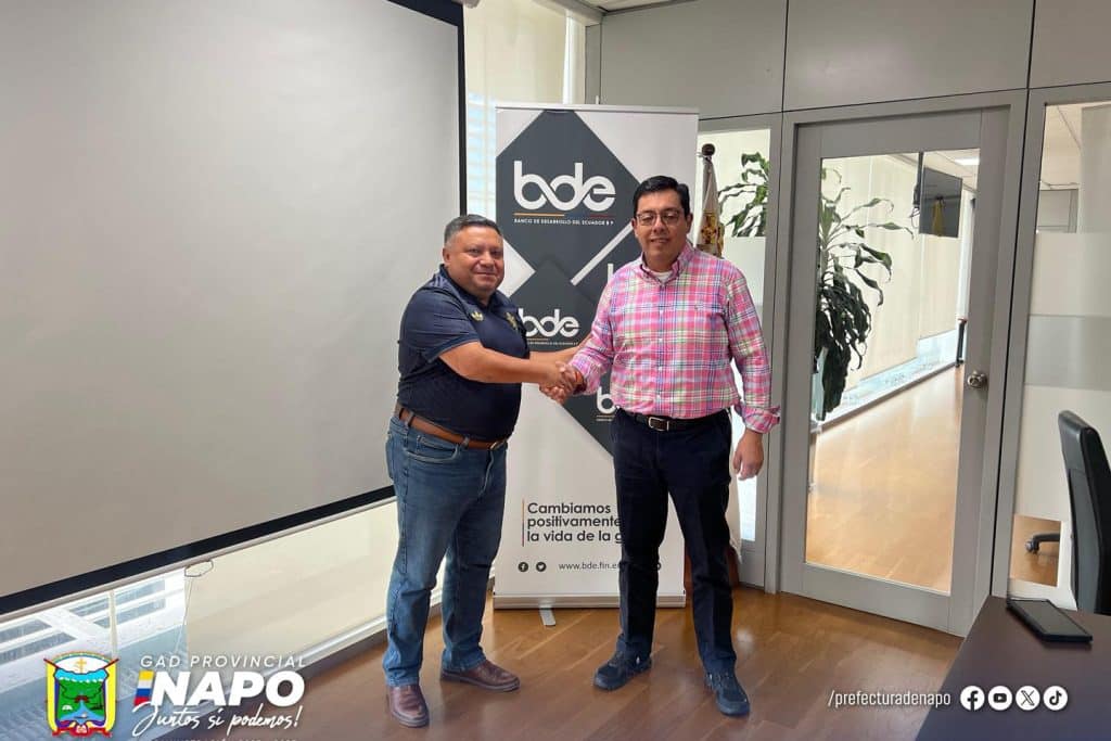 prefecto de napo reunión gerente bde