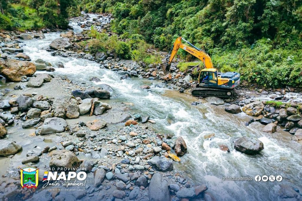protección de las bases del puente en el sector bermejo