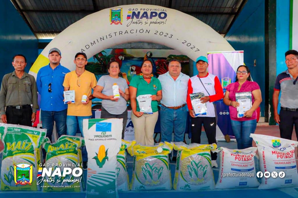 proyecto de kits de maíz fortalece la producción agrícola en la parroquia chonta punta