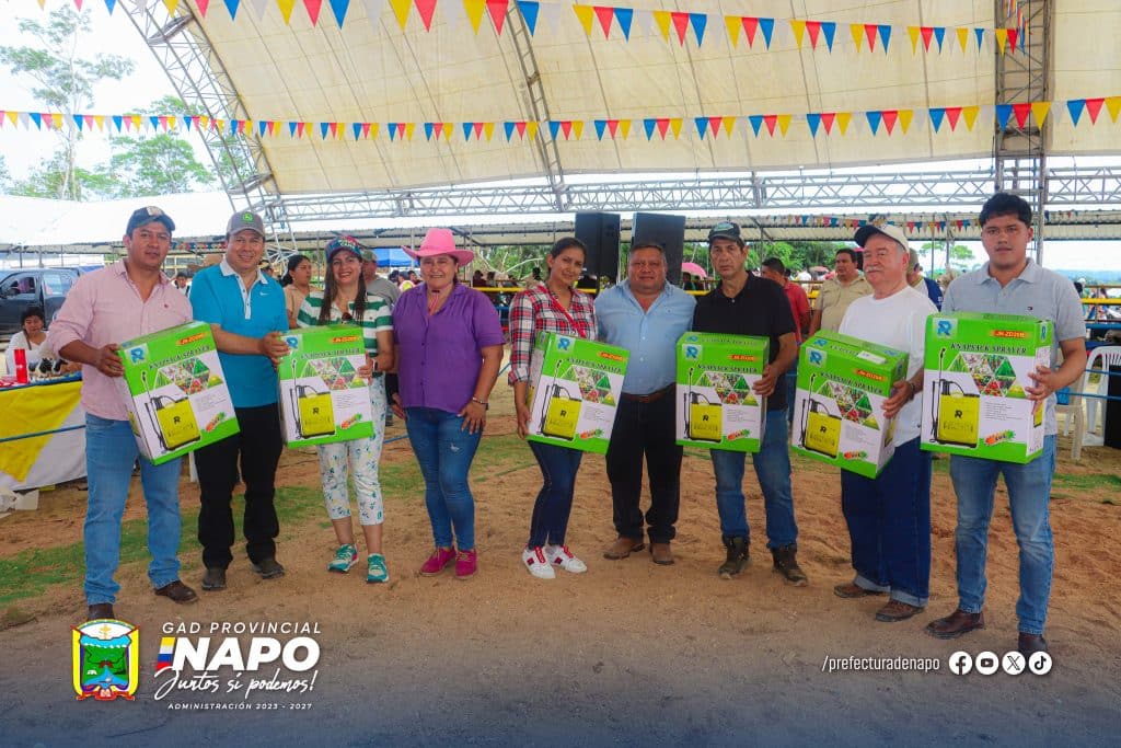 reconocimiento a ganaderos en la expo ganadera napu marka 2026 – provincia de napo