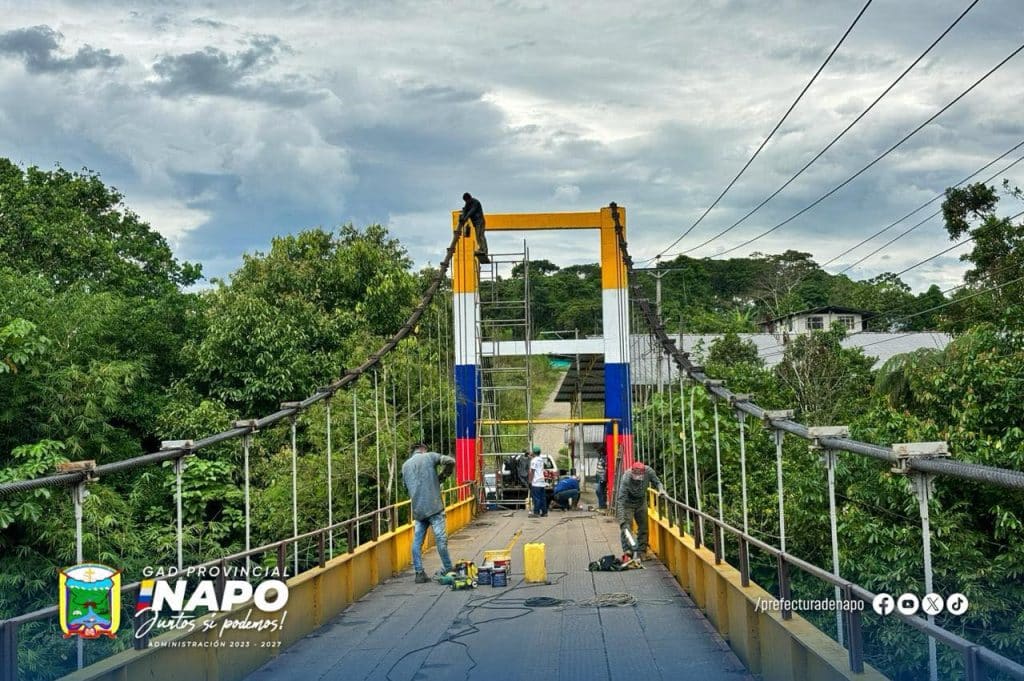 rehabilitamos el puente sobre el río misahuallí – barrio el morete