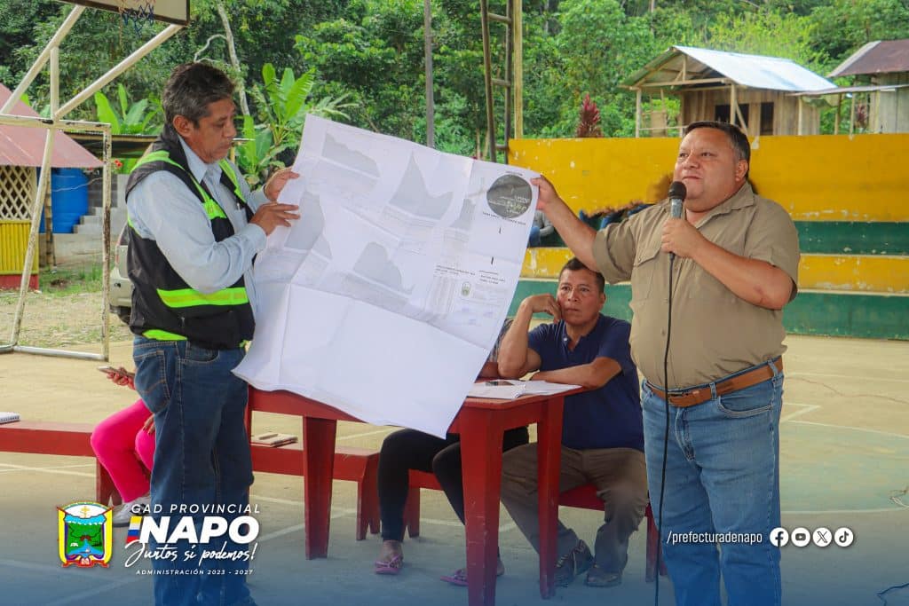 socialización de proyecto vial fortalecerá la conectividad en la parroquia misahuallí