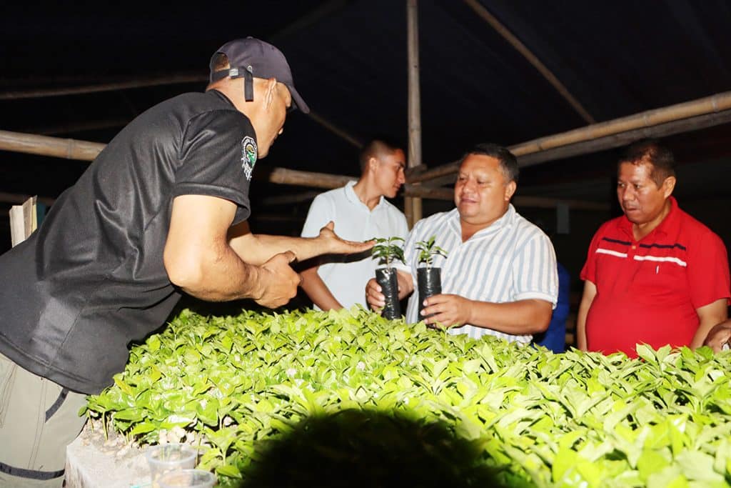 web visita al vivero agroecológico “el encanto” en el sector chontayacu, cantón quijos